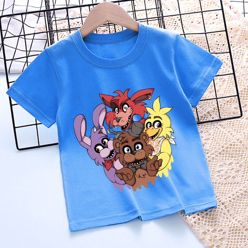 Summer Clothing Toddler - Five Night At Freddys T Shirt