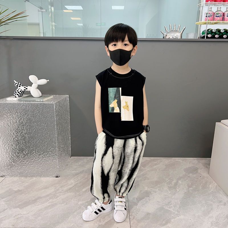 Summer Clothing Boutiques - Vest Set Boy´s Clothing Children's From