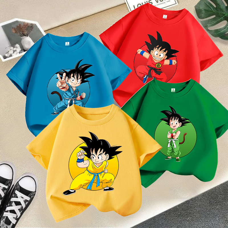 Summer Clothing Boys - Dragon Ball Goku T-shirt Children's Clothing