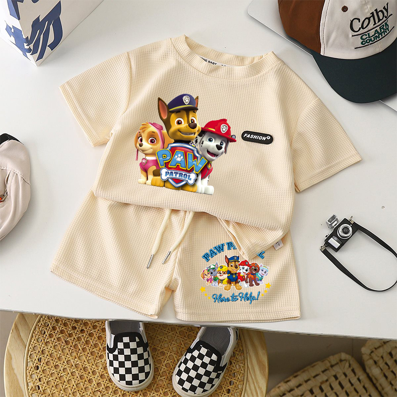Summer Clothing Toddler - 2Pc Paw Patrols T Shirt Chase