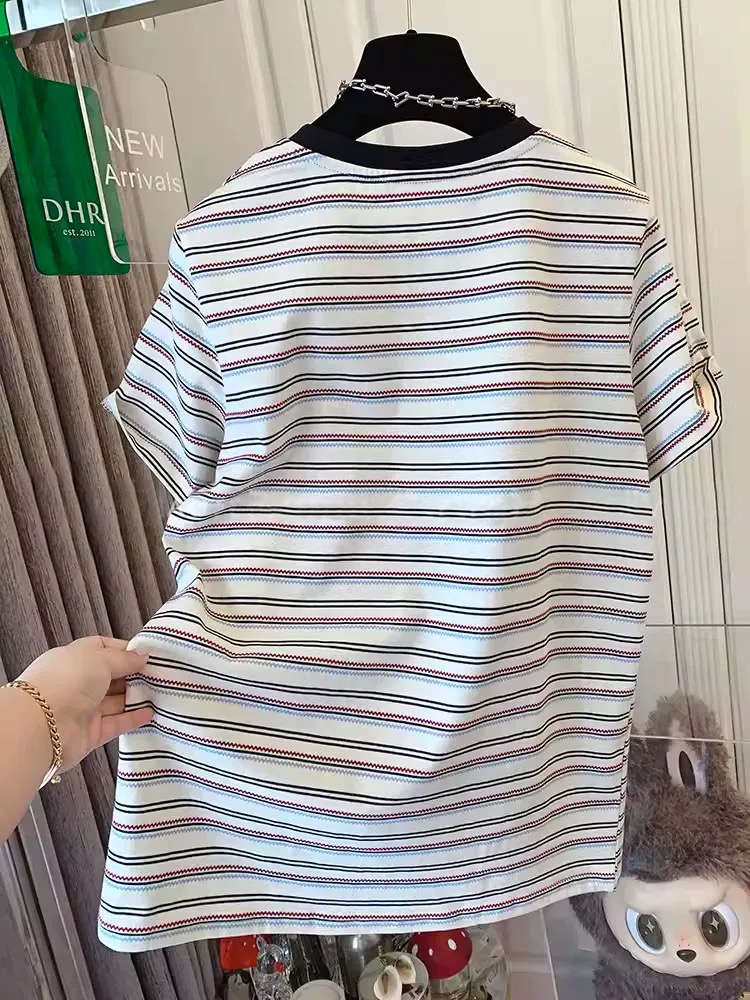Unisex Pure Cotton Striped Sho - Summer Clothing Outlet recension och pris