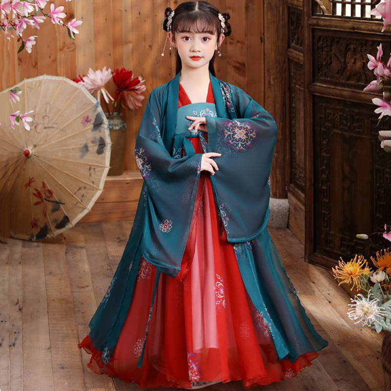 Summer Hanfu Dress Girl Fairy  - Summer Clothing Toddler recension och pris