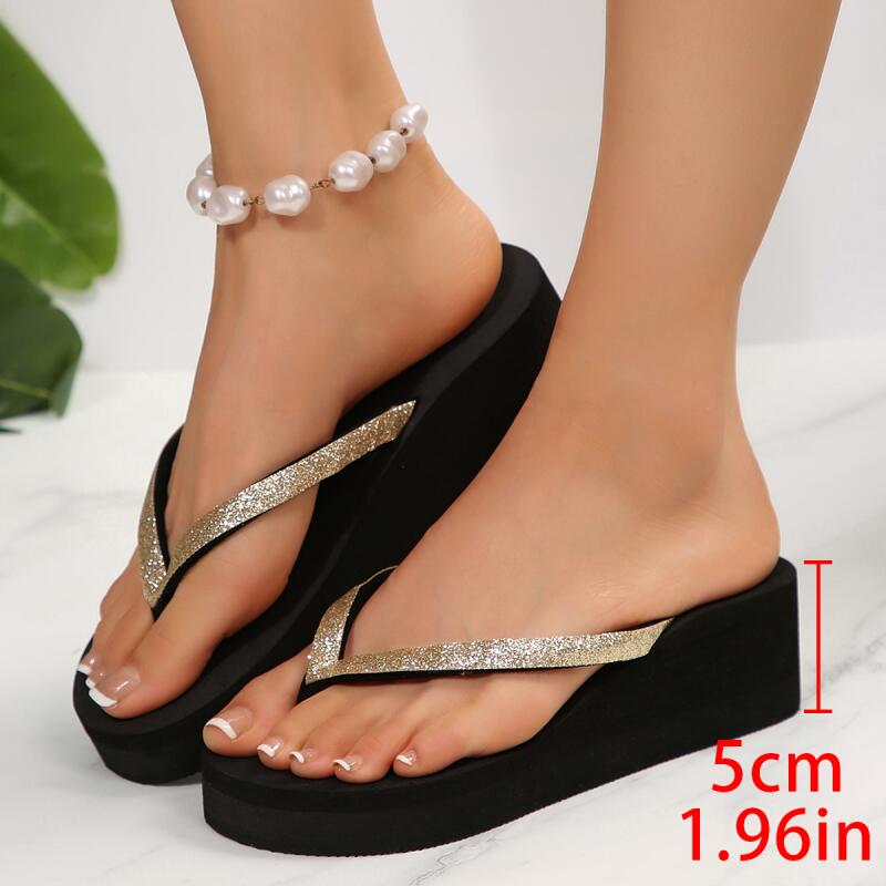 Comfortable Platform Wedge Hee - Summer Clothing Fabric recension och pris