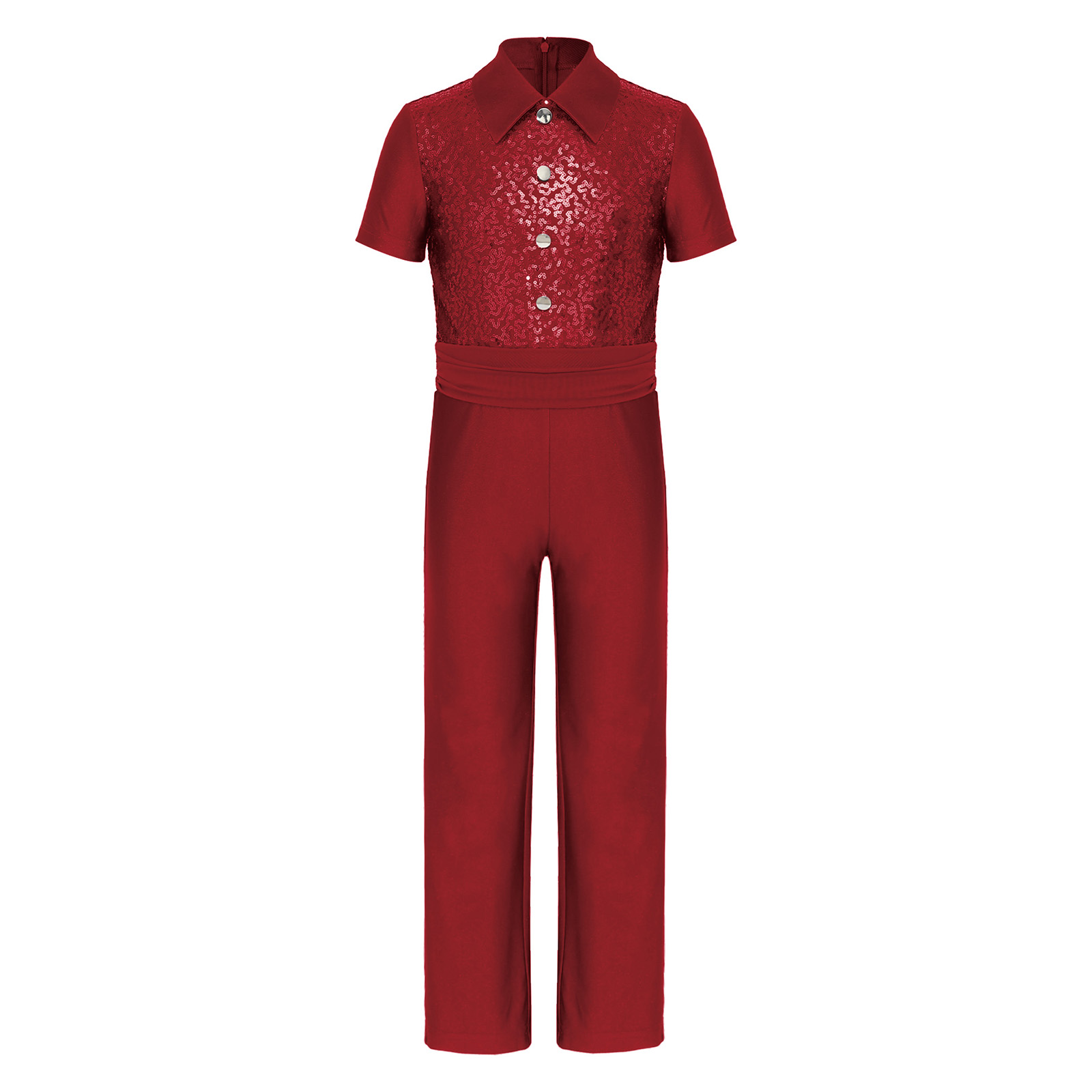 Boys Latin Modern Dance Shirt  - Summer Clothing Boys recension och pris