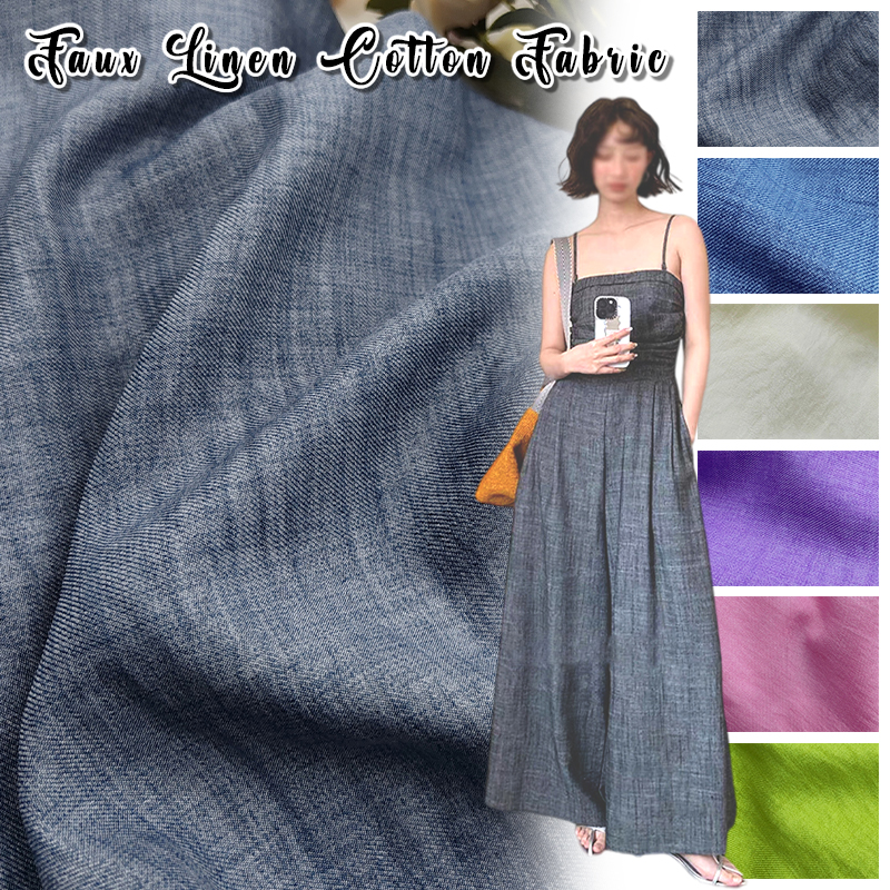 Slightly Wrinkled Soft Breatha - Summer Clothing Fabric recension och pris