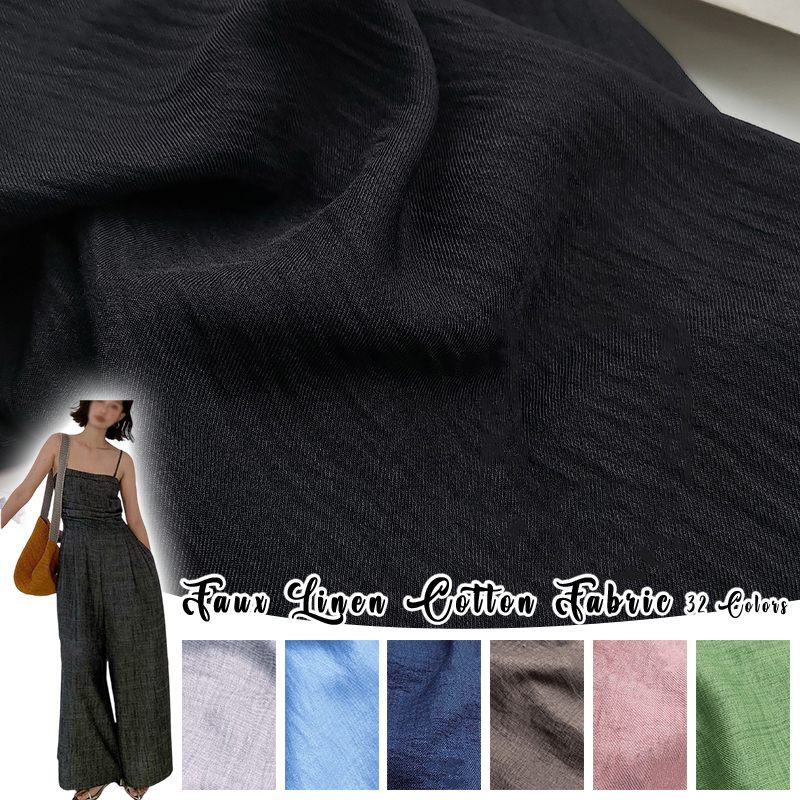 Slightly Wrinkled Soft Breatha - Summer Clothing Fabric recension och pris