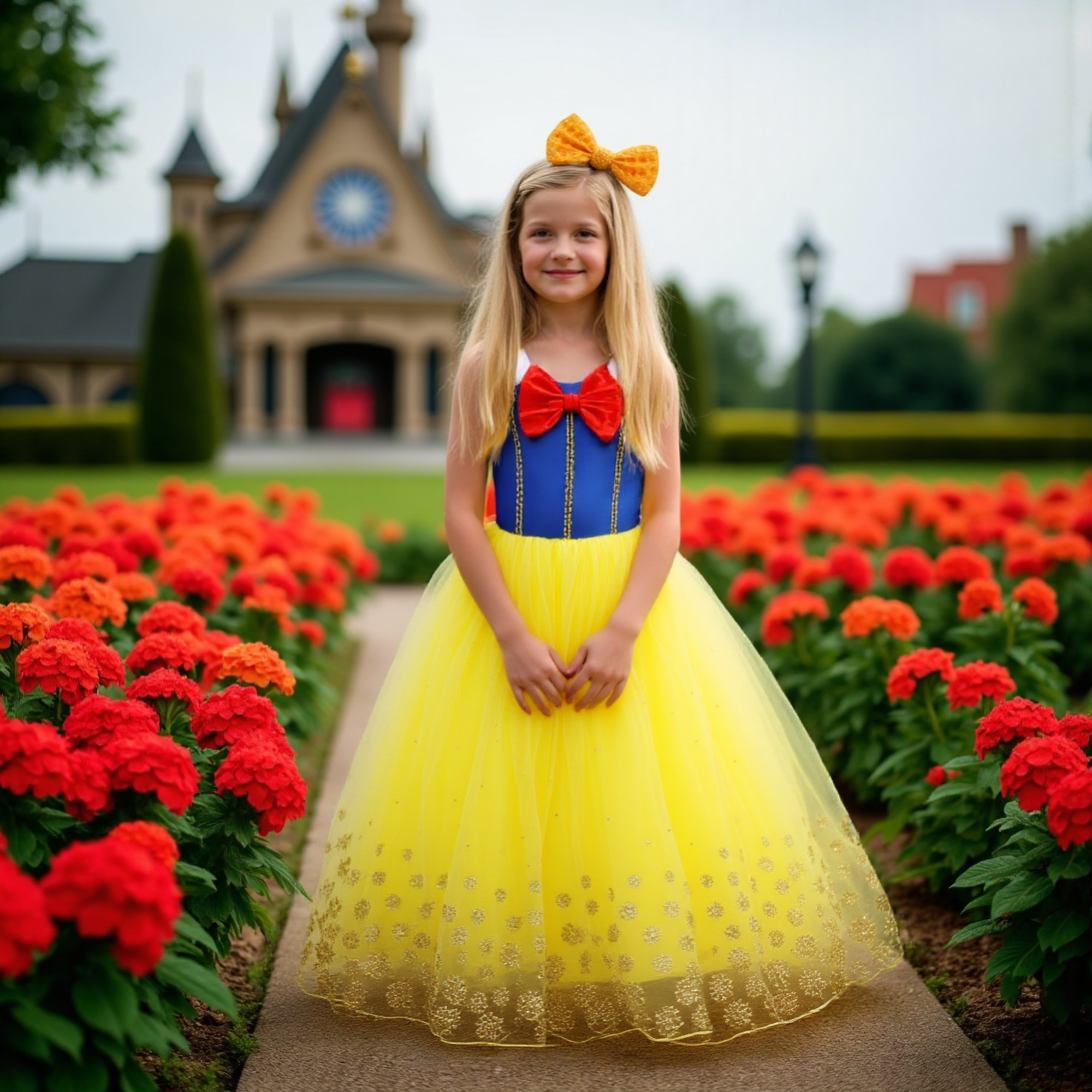 Snow White Gown Set Girls Prin - Summer Clothing Toddler recension och pris
