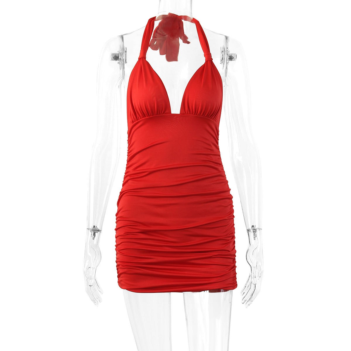 Summer Women's Clothing Deep V - Summer Clothing Fabric recension och pris