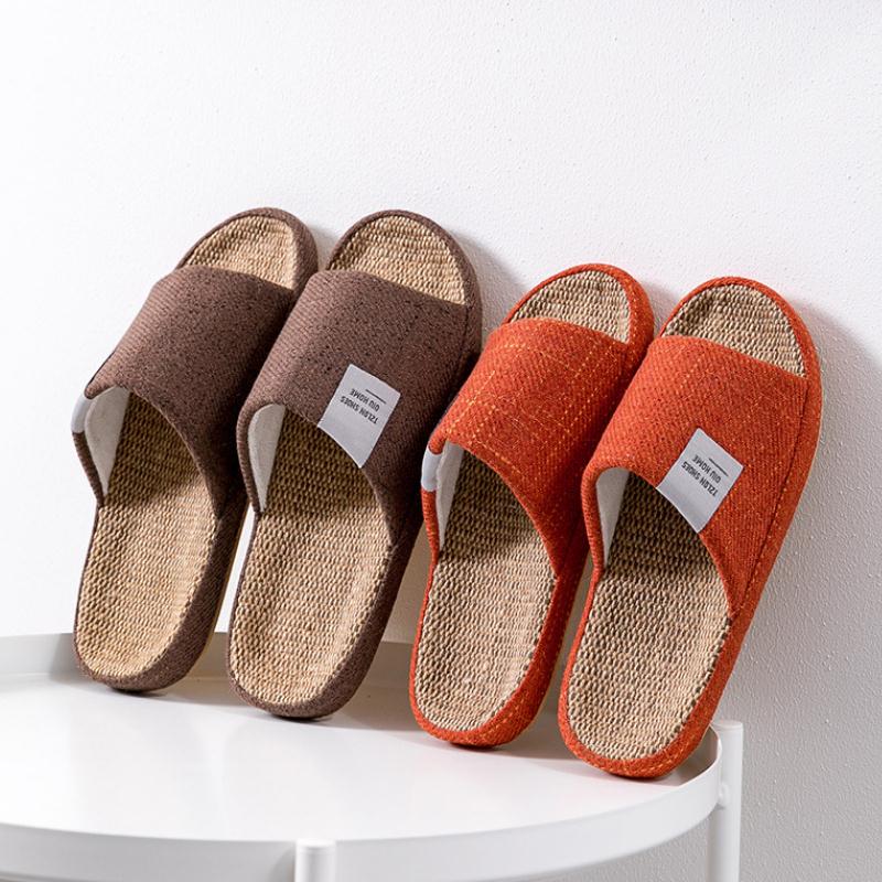 Men's Breathable Linen Slipper - Summer Clothing Fabric recension och pris