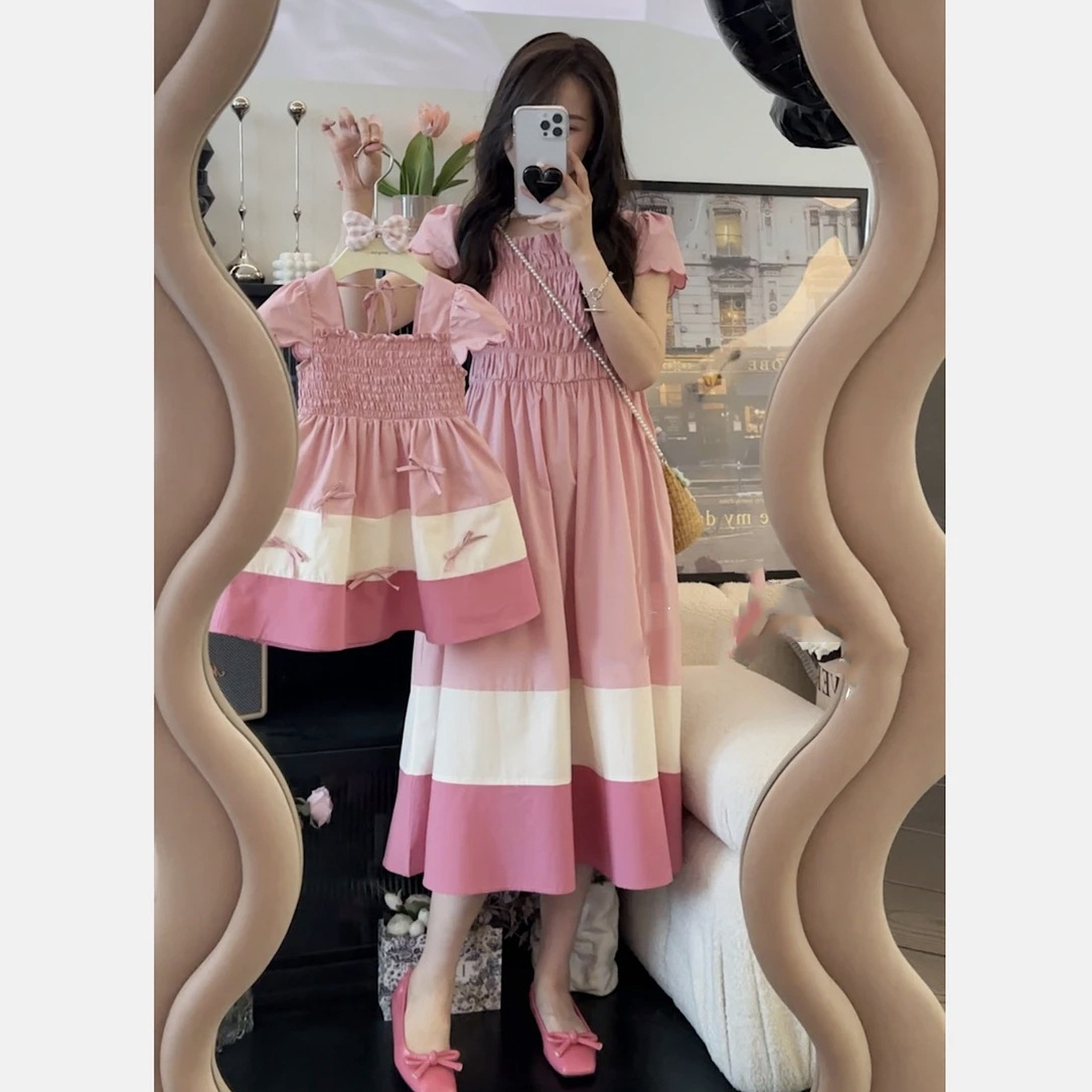 2024 Summer Mom and Daughter M - Summer Holiday Clothing Women recension och pris