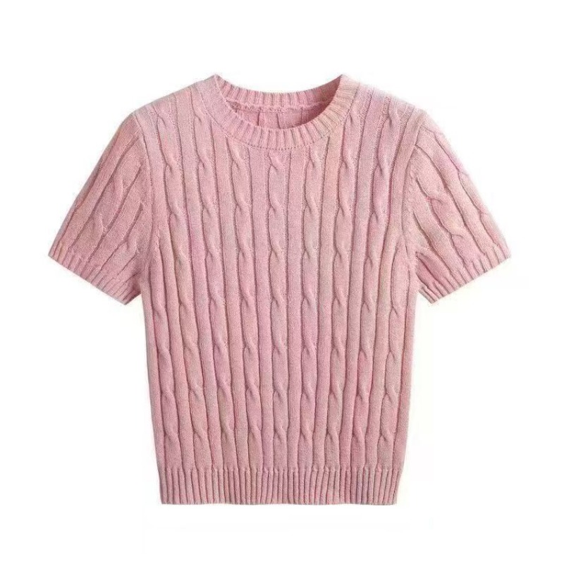 Korean Solid Color Round Neck  - Summer Holiday Clothing Women recension och pris