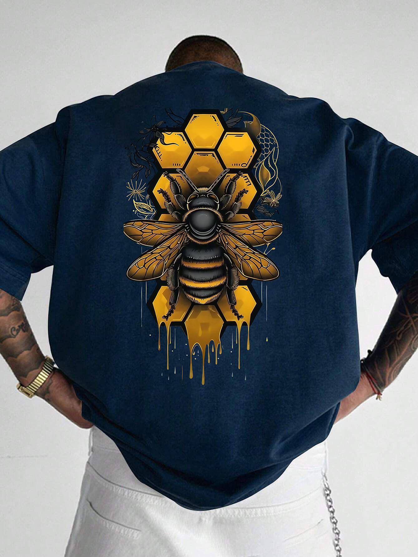 Honeycomb Bee with Dripping Ho - Summer Clothing Drip recension och pris
