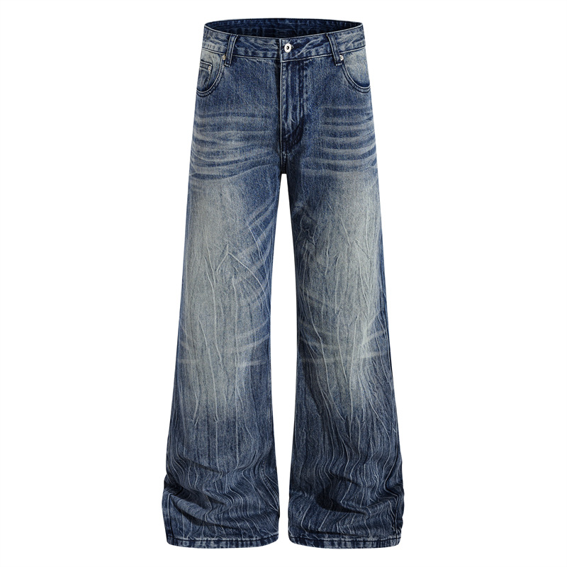 Washed Bootcut Jeans For Man S - Summer Clothing Drip recension och pris