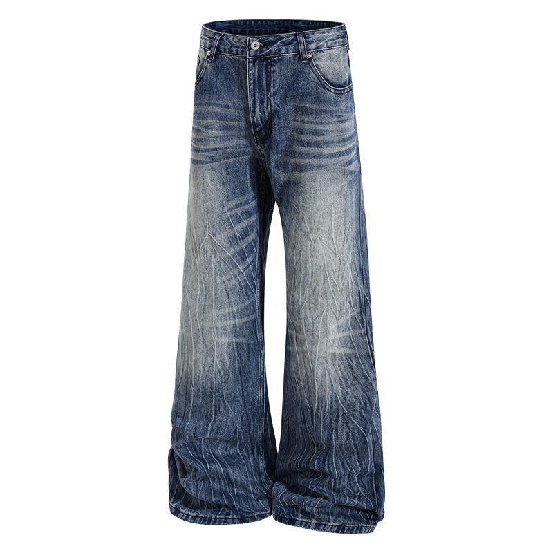 Washed Bootcut Jeans For Man S - Summer Clothing Drip recension och pris