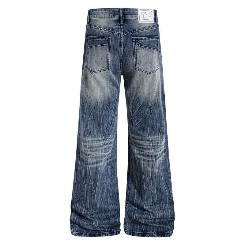 Washed Bootcut Jeans For Man S - Summer Clothing Drip recension och pris