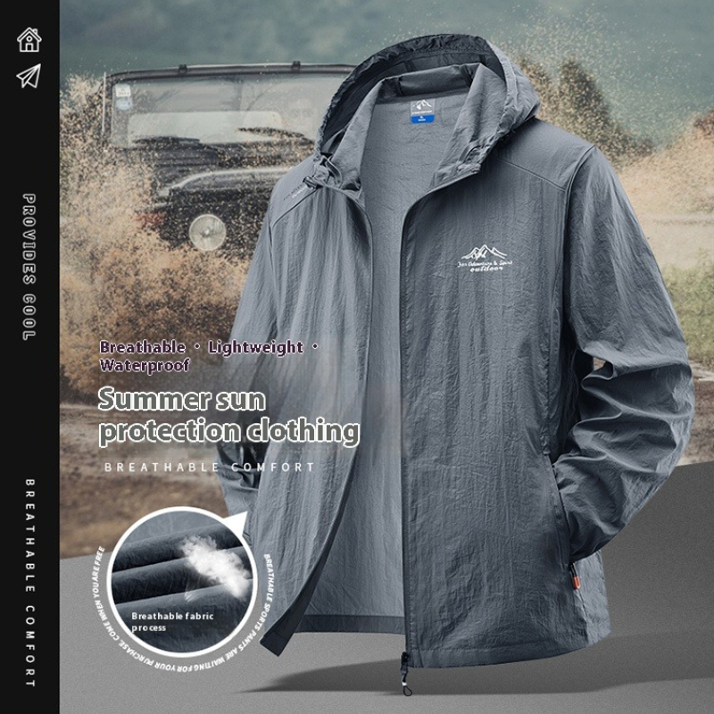 Summer Waterproof Sunscreen Ja - Crew Clothing Summer Jacket recension och pris