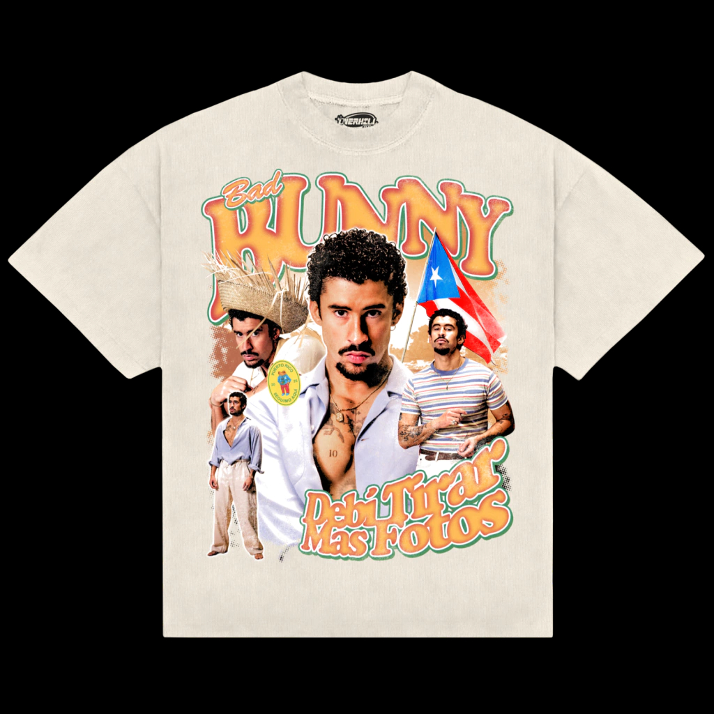 2026 Limited Hip Hop BAD BUNNY - Summer Clothing Trends For Men 2026 recension och pris