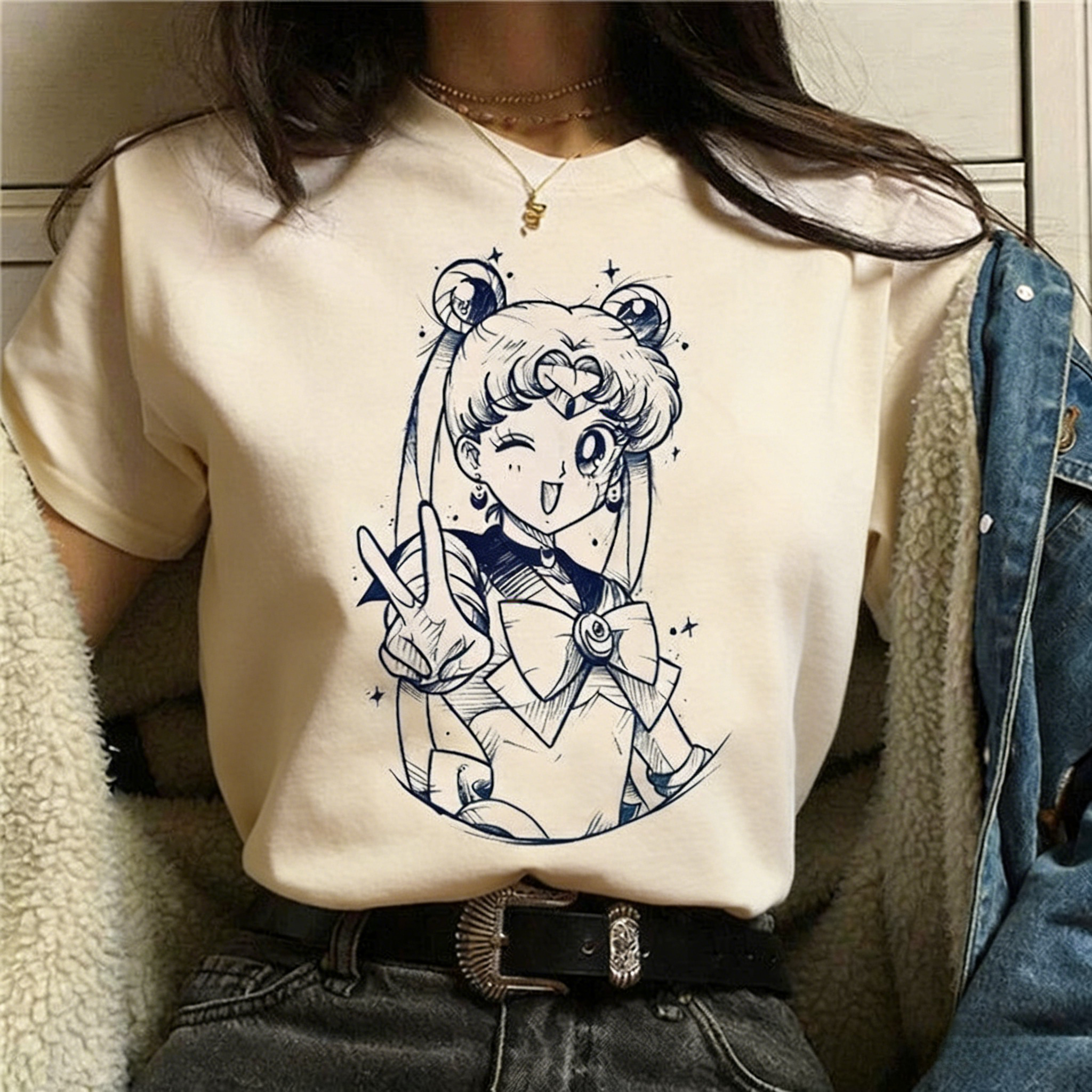 2026 Summer Sailor Moon Retro  - Summer Clothing Trends For Men 2026 recension och pris