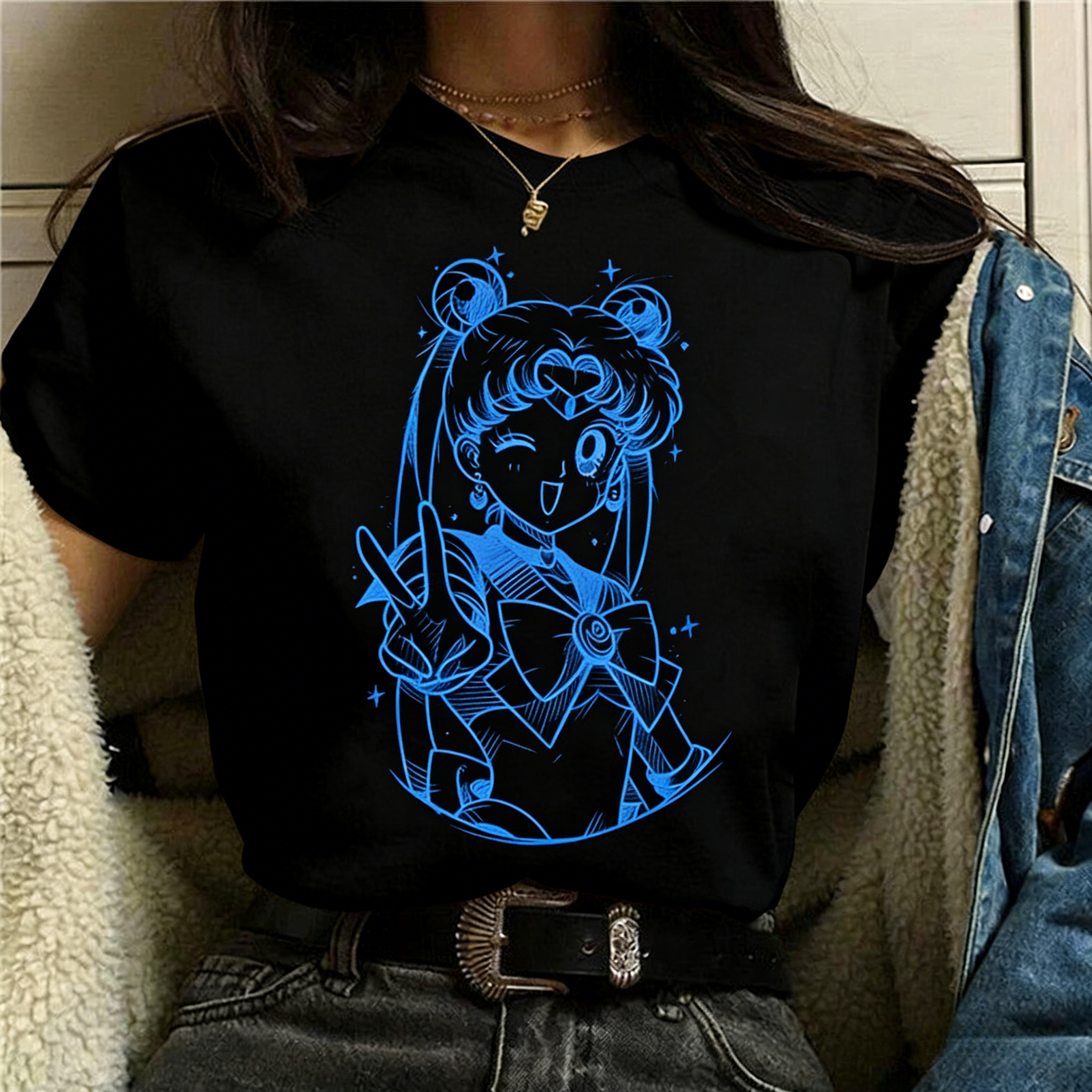2026 Summer Sailor Moon Retro  - Summer Clothing Trends For Men 2026 recension och pris