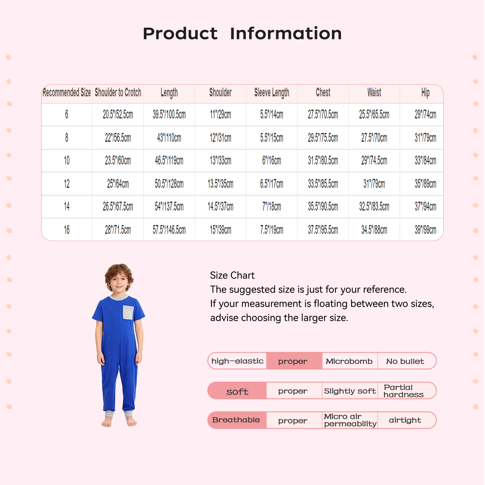 Kids Special Needs Adaptive Ro - Summer Clothing Boys recension och pris