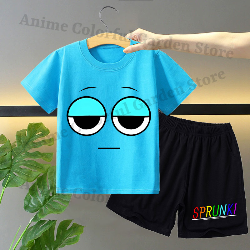 Sprunki 2pcs T-shirt and Short - Summer Clothing Boys recension och pris