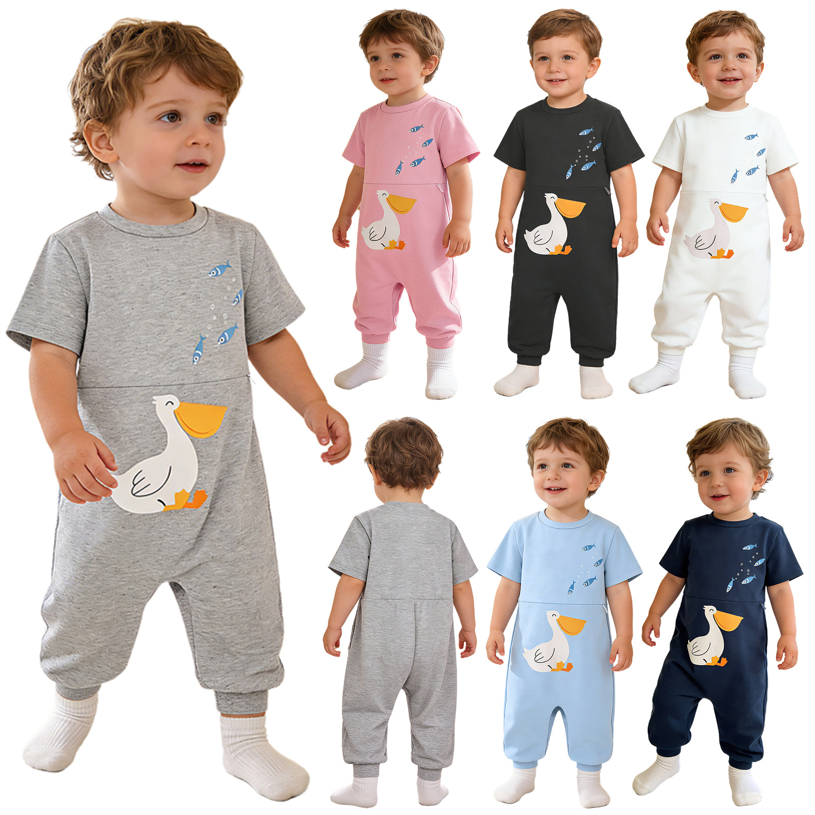 Baby Boys Girls Special Needs  - Summer Clothing Boys recension och pris