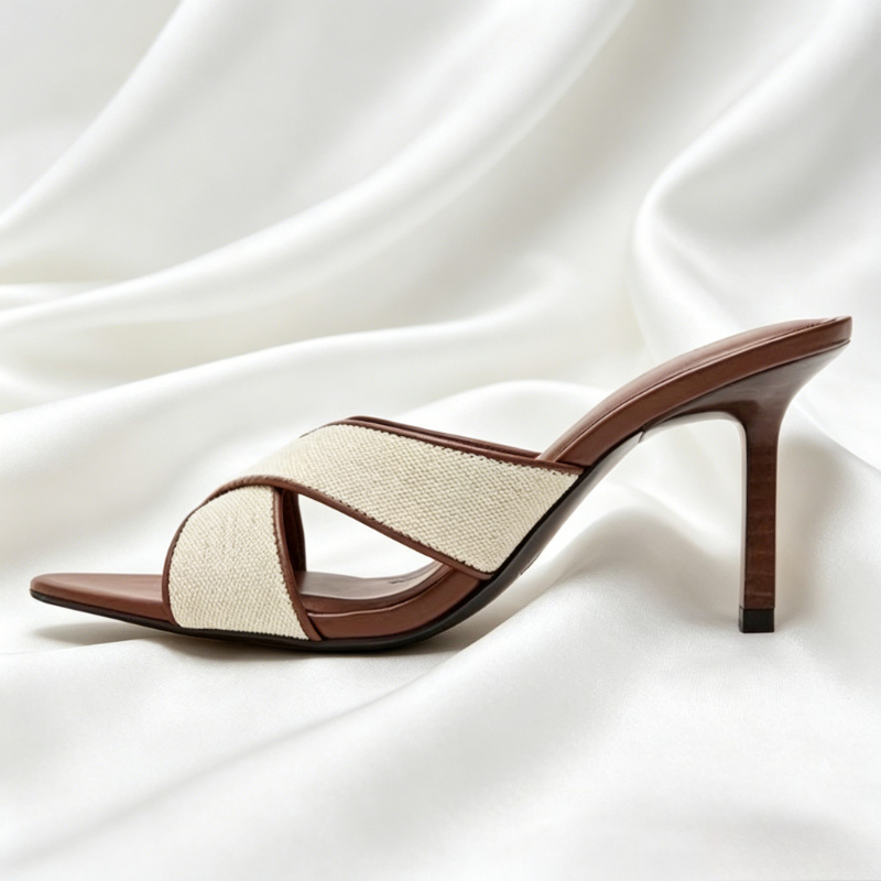 Fashion Wide Cross-Tied Mule S - Summer Clothing Fabric recension och pris