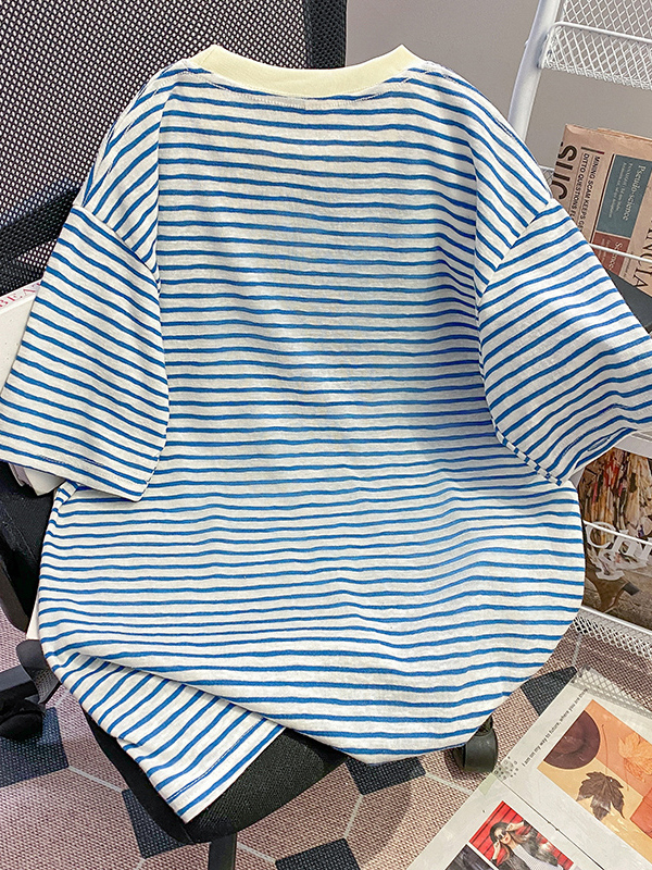 Unisex Pure Cotton Striped Sho - Summer Clothing Outlet recension och pris