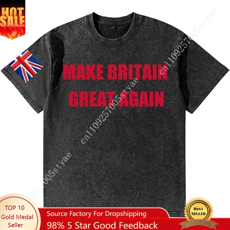 Make Britain Great Again Tshir - Summer Clothing Women Uk recension och pris