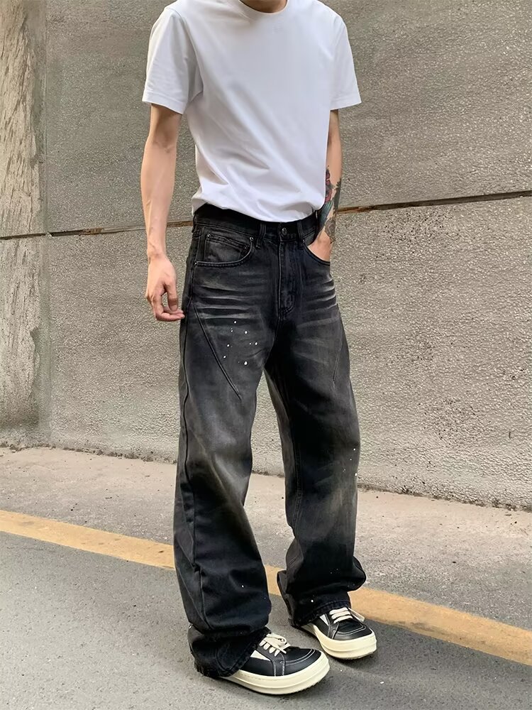 Bootcut Jeans For Man Straight - Summer Clothing Drip recension och pris