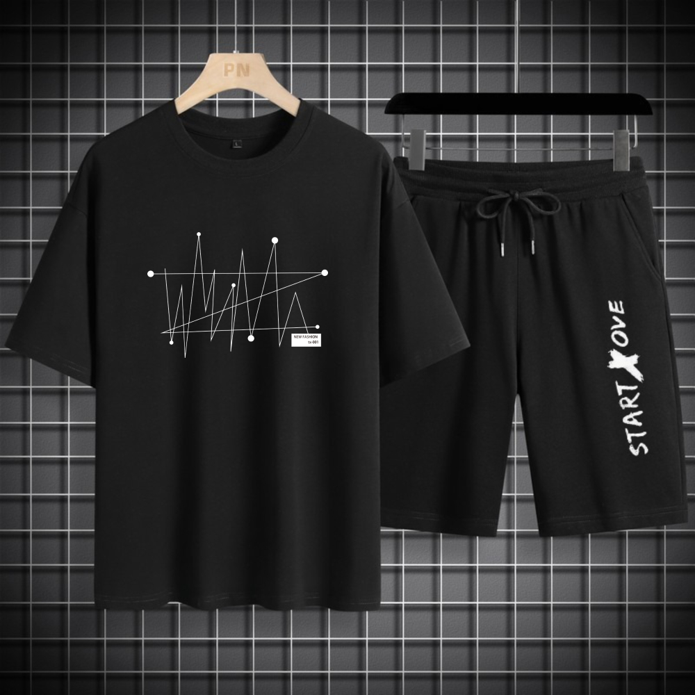 1pcs Men's t-shirt Sets 2026 S - Summer Clothing Drip recension och pris