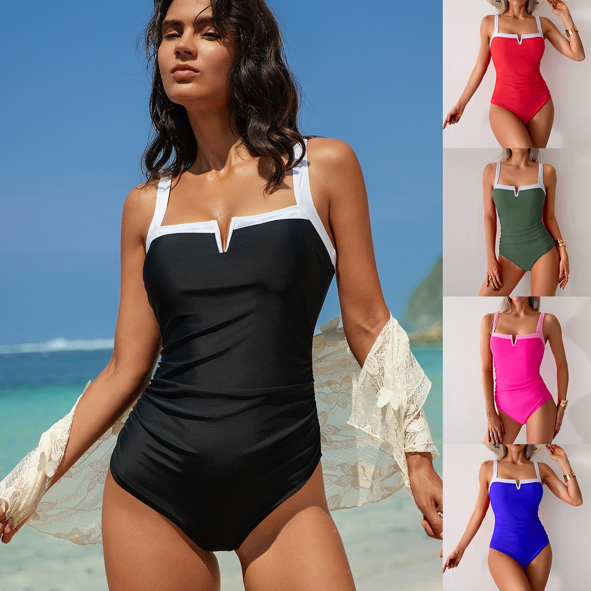 Swimwear Woman One Piece Swims - Swimsuit One Piece recension och pris