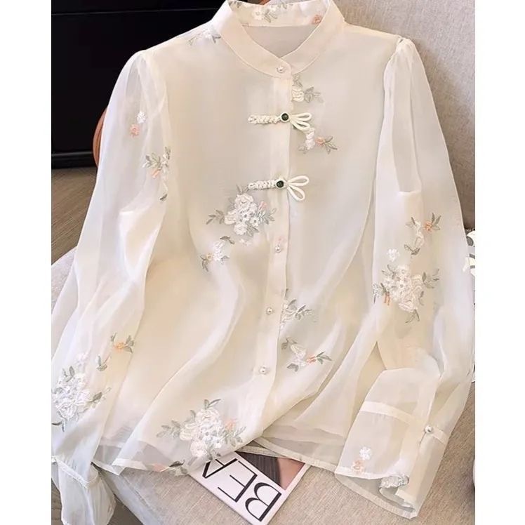 Long Sleeve Shirts Womens Chif - Summer Holiday Clothing Women recension och pris