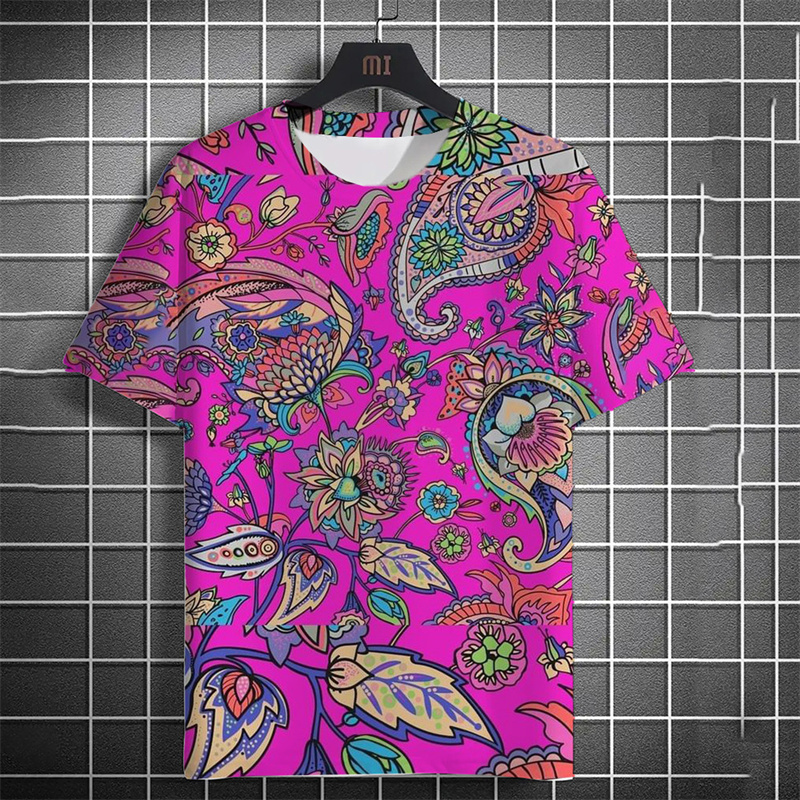 3D Print Retro Paisley pattern - Summer Clothing Trends For Men 2026 recension och pris