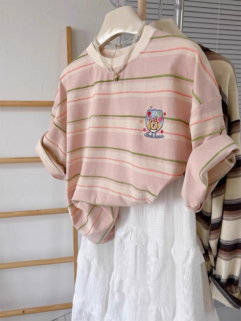 ex Pure Cotton Striped ort Sve - Summer Clothing Outlet recension och pris