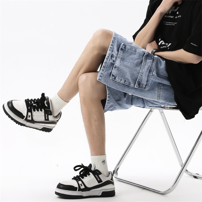Summer Men's Denim Shorts Retr - Summer Clothing Brands Men recension och pris