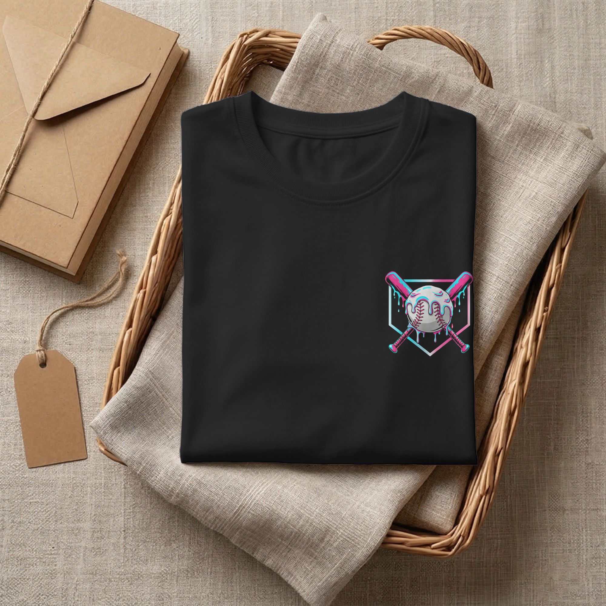 Baseball Sport Ice Cream Drip  - Summer Clothing Drip recension och pris